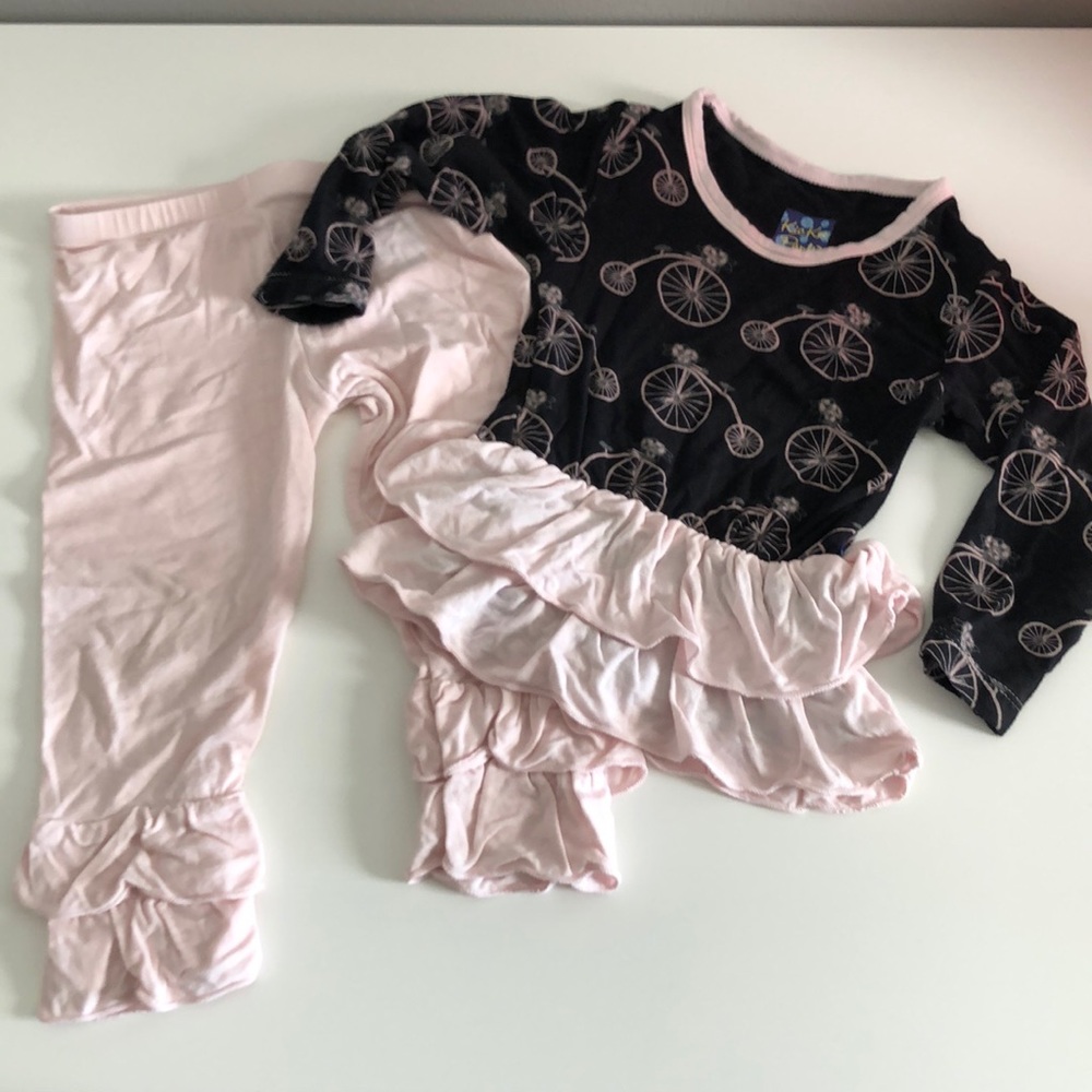 Kickee Pants long sleeve and pants bike set